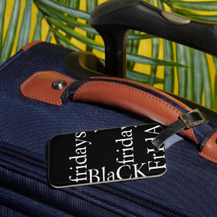 Black Fredag Design Bagagebricka