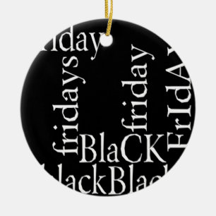 Black Fredag Design Julgransprydnad Keramik