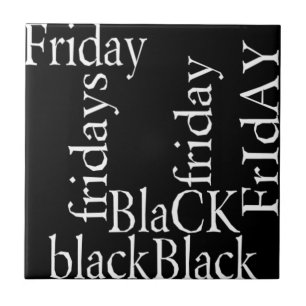 Black Fredag Design Kakelplatta