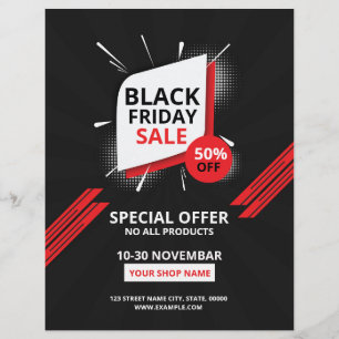 Black Fredag Sale Flyer