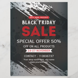 Black Fredag Sale Flyer