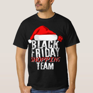 Black Fredag Shopping Team T Shirt