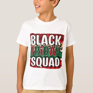 Black Fredag Squad T Shirt