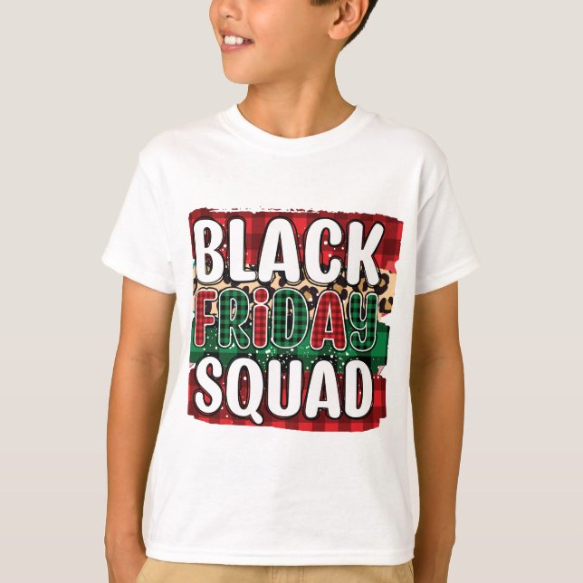 Black Fredag Squad T Shirt (Framsida)