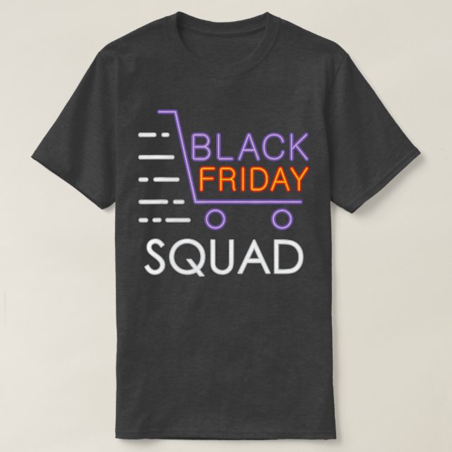 Black Fredag Squad T-Shirt Black Fredag Shopping T (Design framsida)