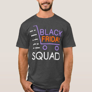 Black Fredag Squad T-Shirt Black Fredag Shopping T