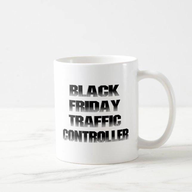 Black Fredag Traffic Controller Kaffemugg (Höger)