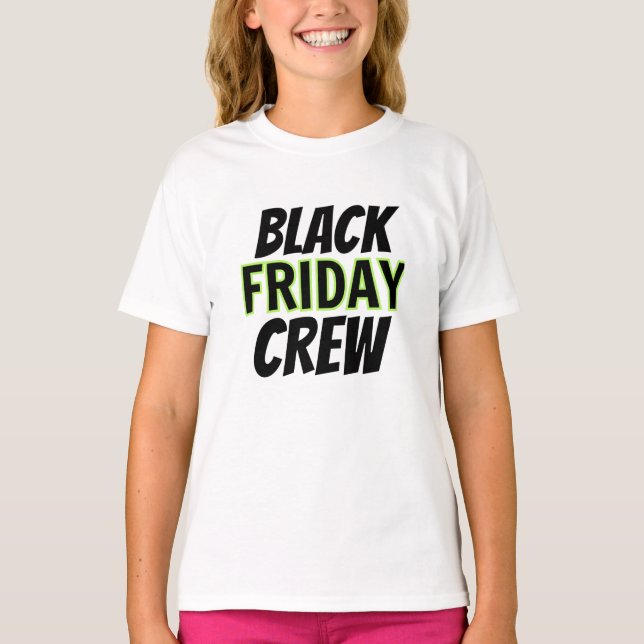 Black Friday Crew T Shirt (Framsida)