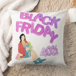 Black Friday Kuddapillow Mysig tröst med 40% Kudde