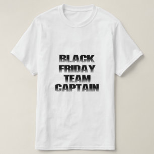 Black Friday-lagkapten T Shirt