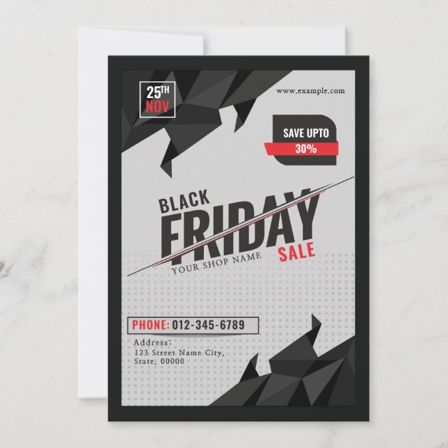 Black Friday-reaflygmall Mall Template (Framsida)