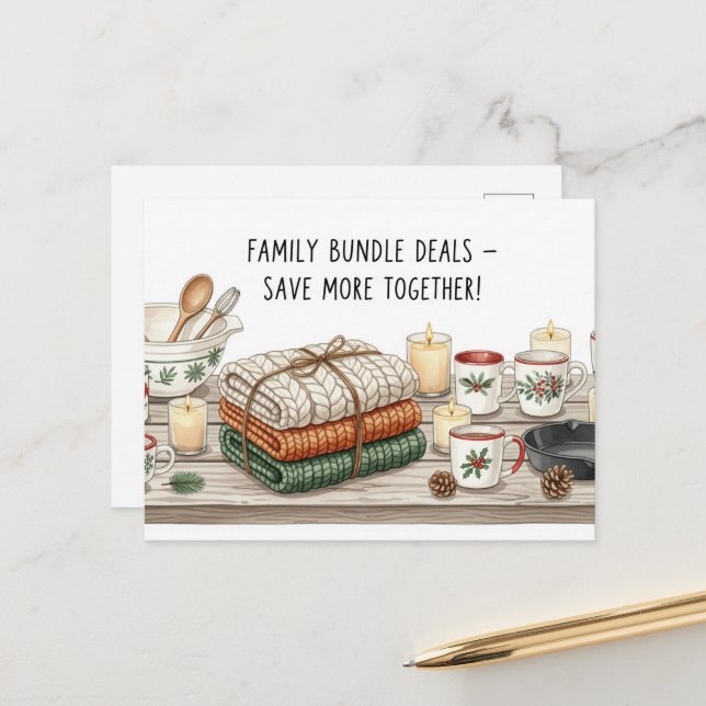 Black Friday  Vykort (Fram/Back In Situ)