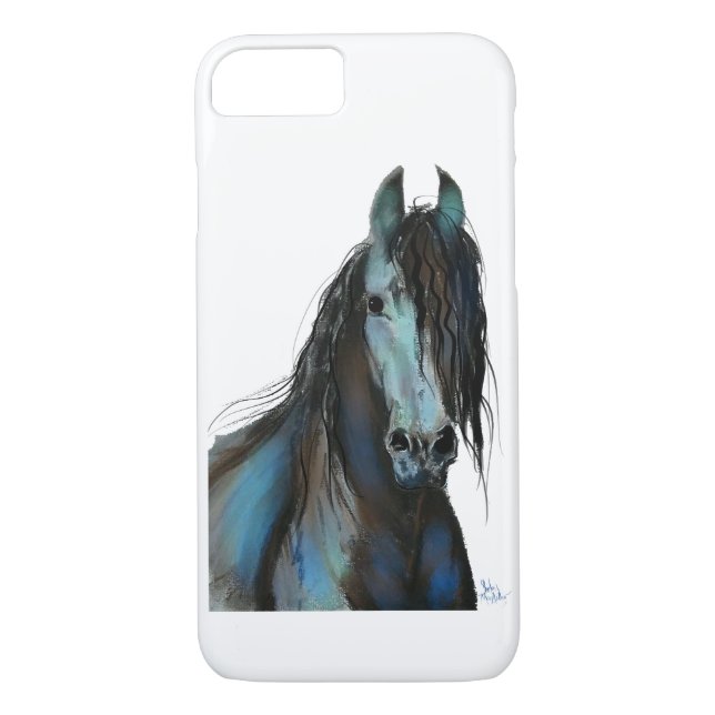 BLaCK FRieSiaN HoRSe ' THe ON' Case-Mate iPhone Skal (Baksida)