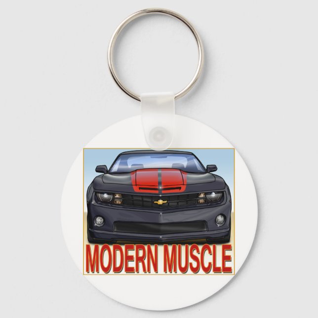BLACK_FRONT_CAMARO.png Nyckelring (Framsida)