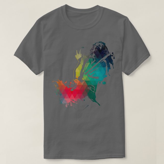 Bläck Frusciante T Shirt (Design framsida)