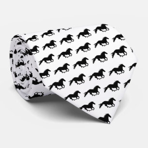 Black Galloping Horse Vit Slips