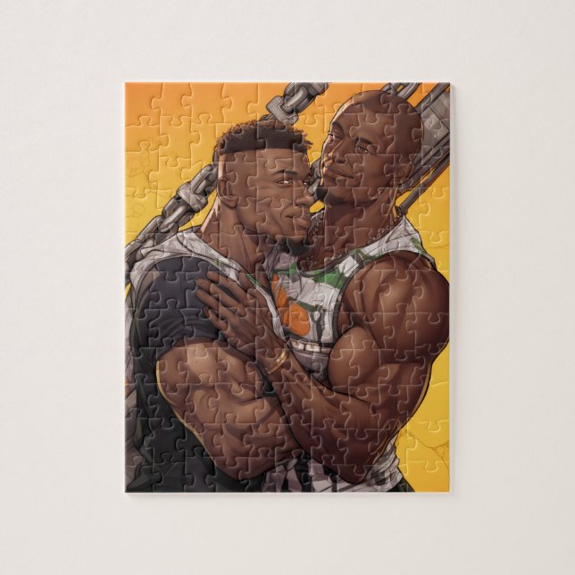 Black Gay Manar Pussel (Vertikal)