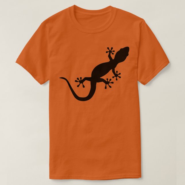 Black gecko t shirt (Design framsida)