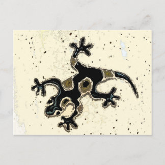 Black Gecko Vykort