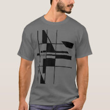 Black Geometric Gameboard MCM Search Abstrakt Art