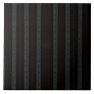 Black Geometric Pattern – Modern Minimalist Design Kakelplatta