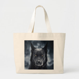 Black German Shepherd Jumbo Tygkasse