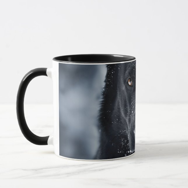 Black German Shepherd Mugg (Vänster)