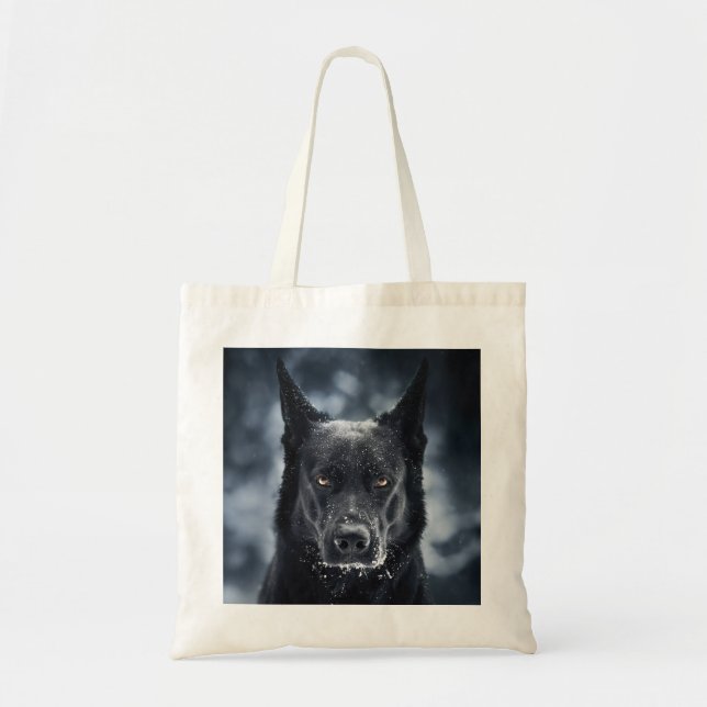 Black German Shepherd Tygkasse (Framsidan)
