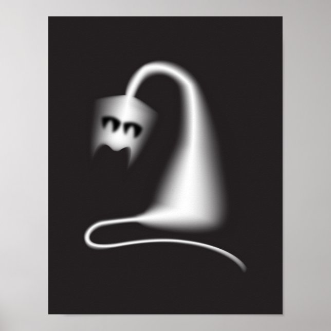 Black ghost cat poster (Framsidan)