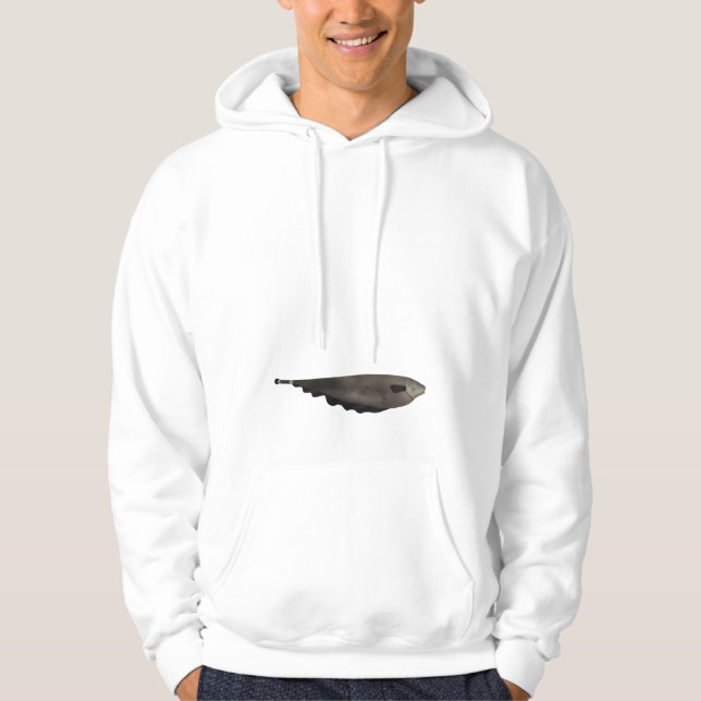 Black Ghost Hoodie (Framsida)