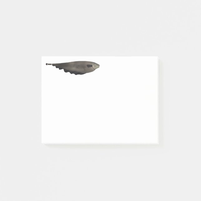 Black Ghost Post-it Block (Framsida)