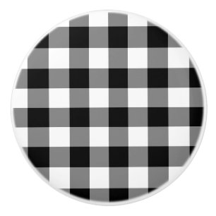 Black Gingham Knopp