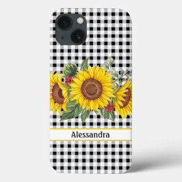 Black Gingham Solros Personlig