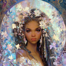 Black Girl Black Queen Fantasy Art Goddess