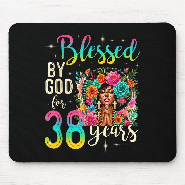 Black Girl Blessed By God For 38 Years Christian B Musmatta (Framsidan)
