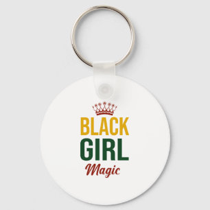 Black Girl Magic African Amerikansk historia Month Nyckelring