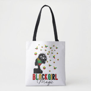 Black Girl Magic Afro Woman Tygkasse