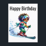 Black Girl Magic Birthday Sista Melanin Woman Helg Vykort<br><div class="desc">Black Girl Magic Anpassningsbar Personlig Birthday Sista Melanin Woman Queens</div>