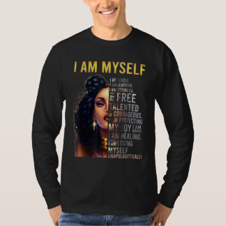 Black Girl Magic Black Women Jag är min egen Afro  T Shirt