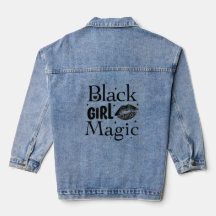 Black Girl Magic Denim Jacka