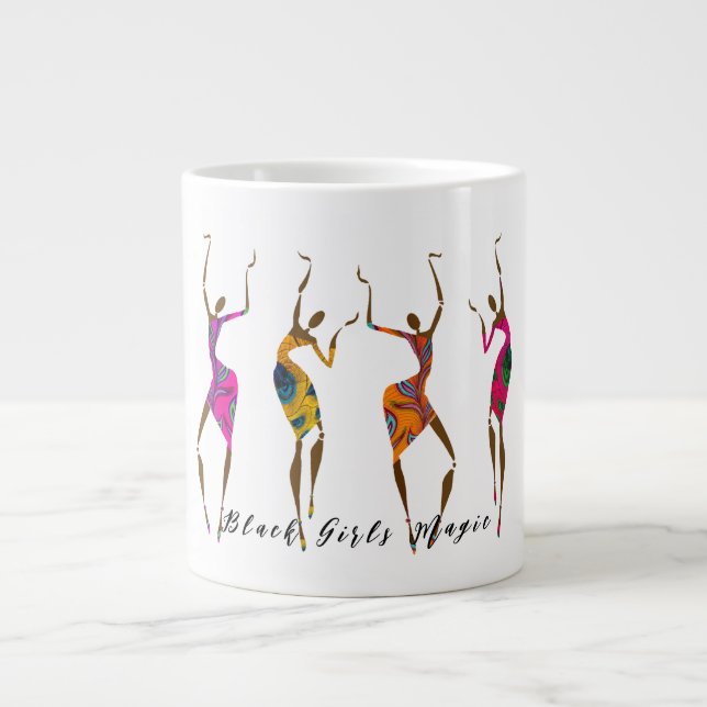 Black Girl Magic Jumbo Mugg (Framsidan)