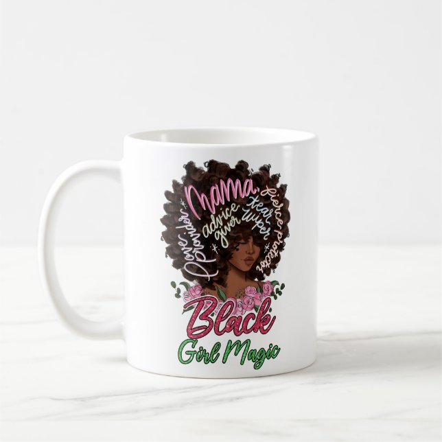 Black Girl Magic Kaffemugg (Vänster)