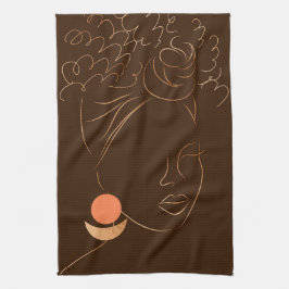 Black Girl Magic Kökshandduk