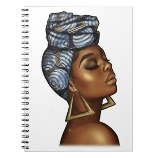 Black Girl Magic Melanin Queen African American Anteckningsbok