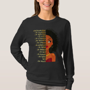 Black Girl Magic Melanin Queen Afrika American Bla T Shirt