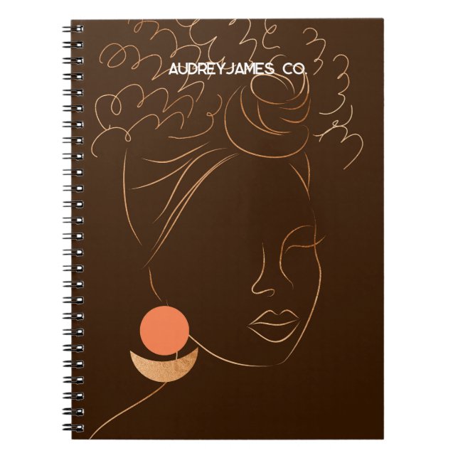 Black Girl Magic Planner Anteckningsbok (Framsidan)