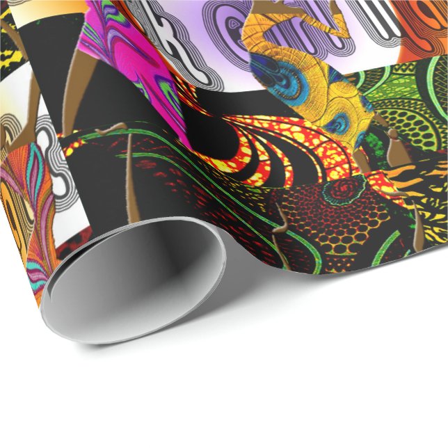 Black Girl Magic Presentpapper (Rullad Hörn)