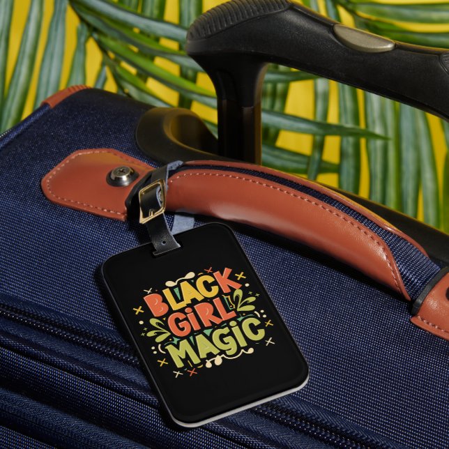 Black Girl Magic: Strength, Beauty and Excellence Bagagebricka (Framsida Insitu 1)