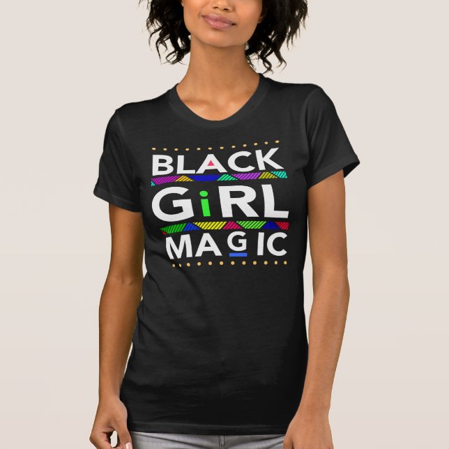 Black Girl Magic T Shirt (Framsida)