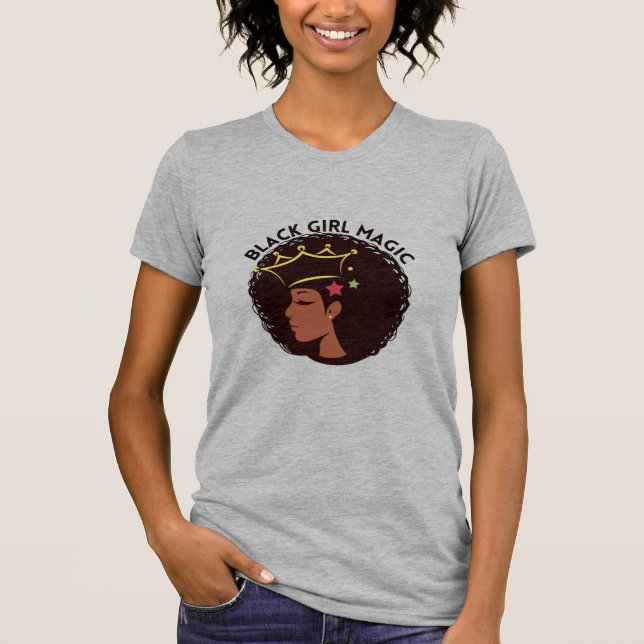 Black Girl Magic T Shirt (Framsida)